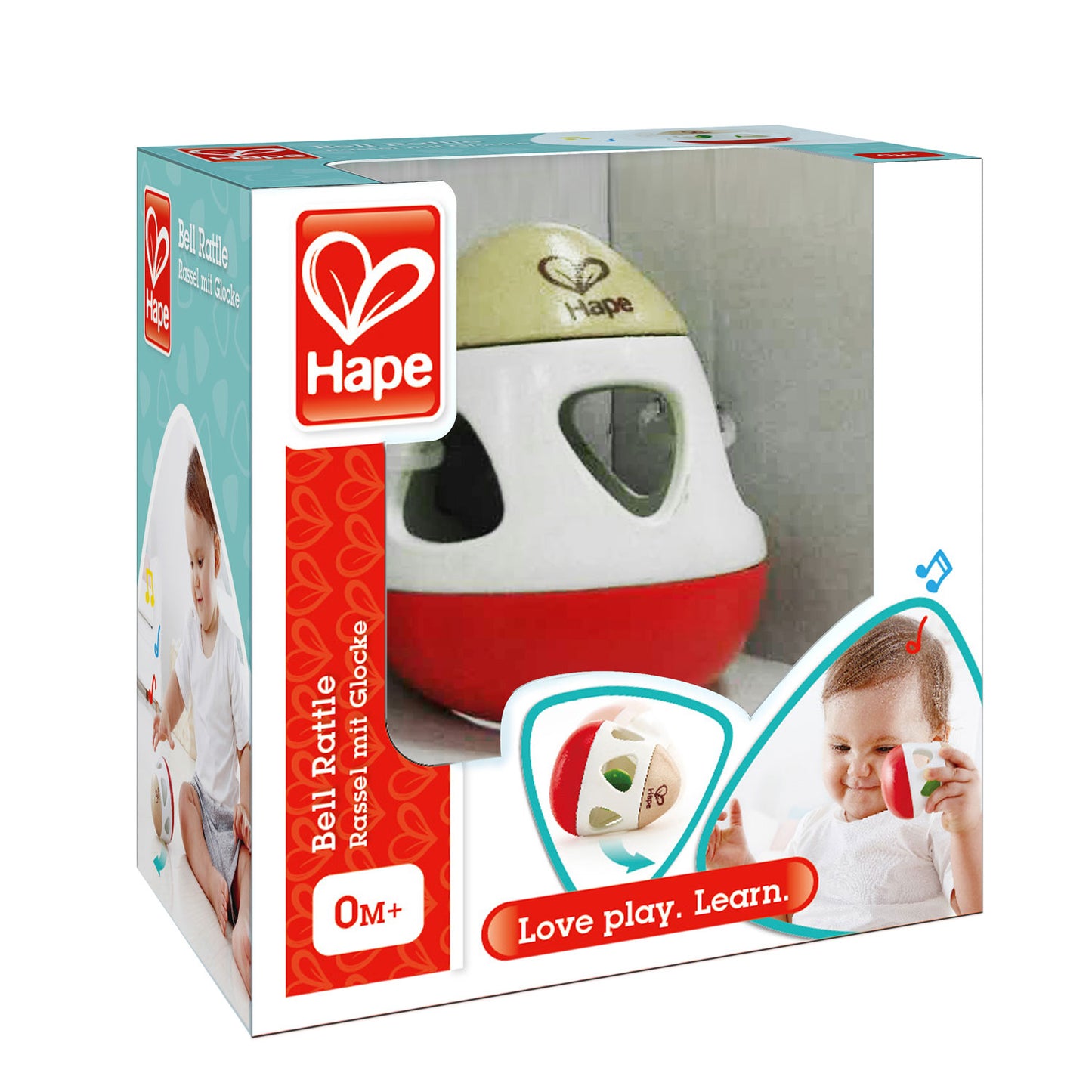 Hape - Bell rattle - BambiniJO | Buy Online | Jordan