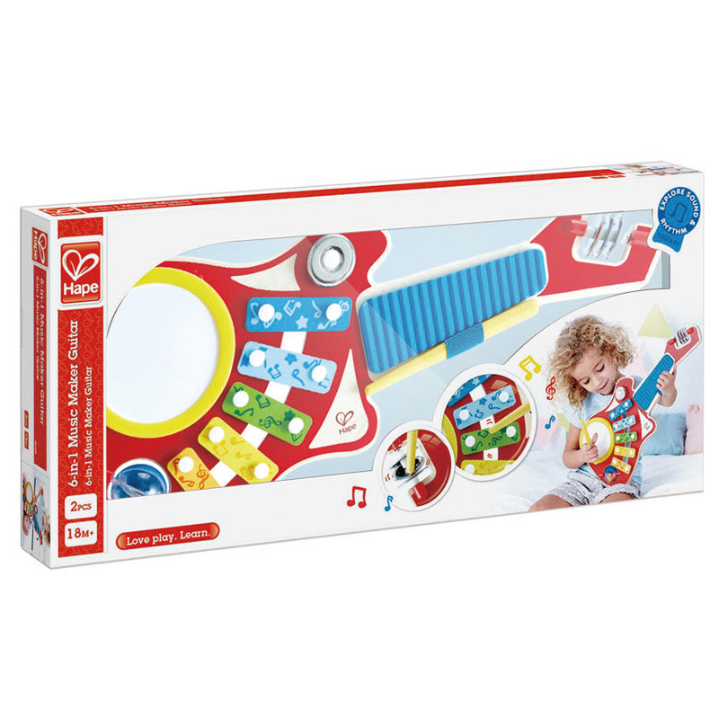 Hape - 6-in-1 Music Maker Hape - 6-in-1 Music Maker