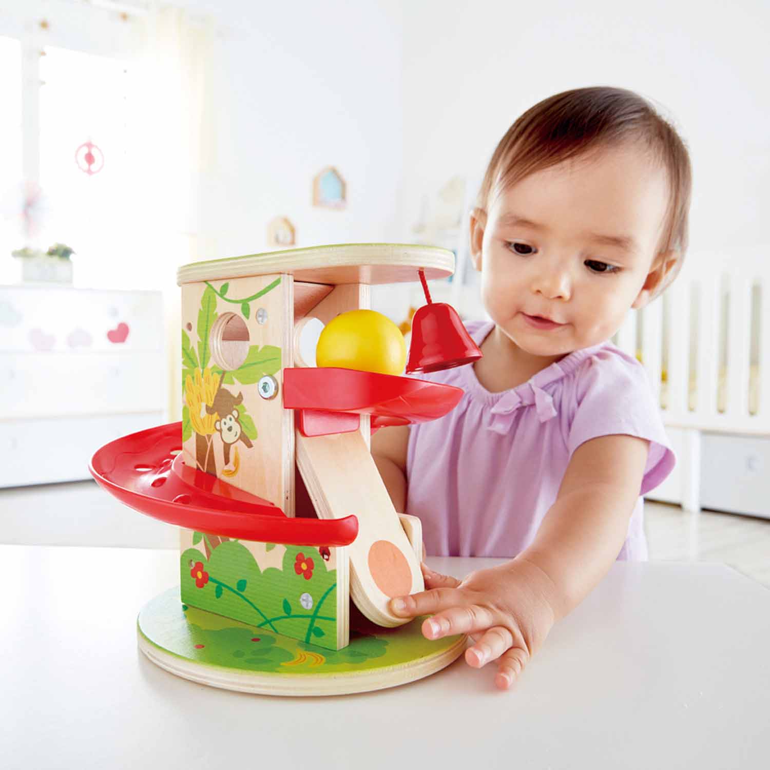 Hape - Jungle Press and Slide Hape - Jungle Press and Slide