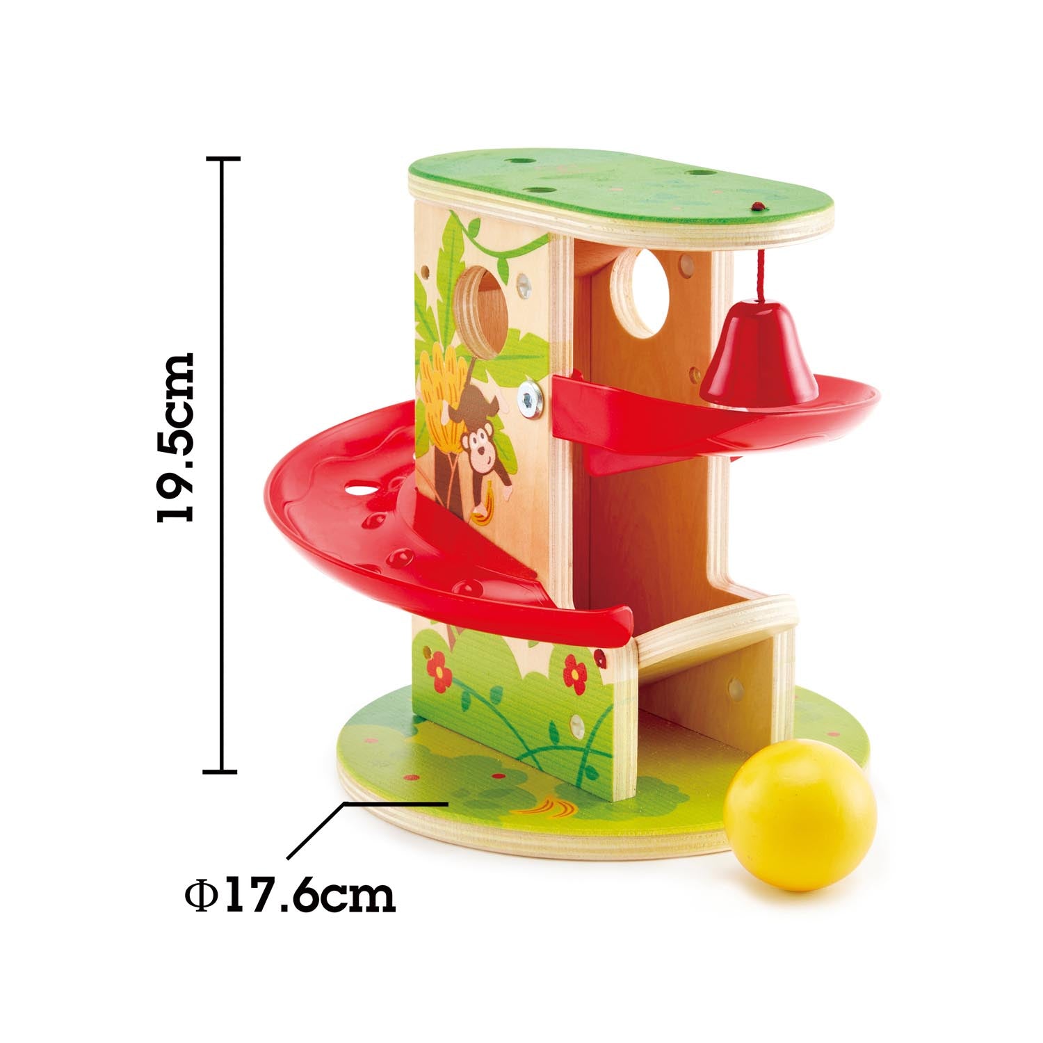 Hape - Jungle Press and Slide Hape - Jungle Press and Slide