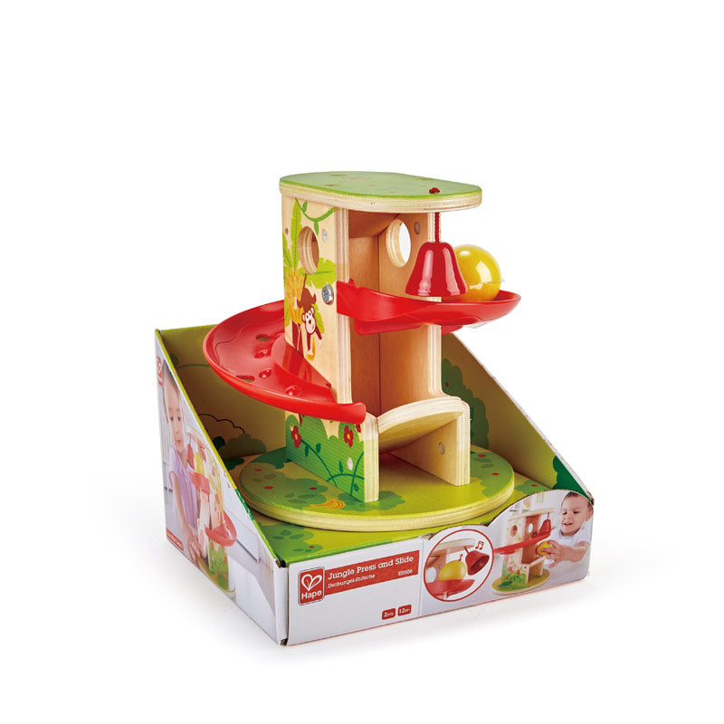 Hape - Jungle Press and Slide Hape - Jungle Press and Slide