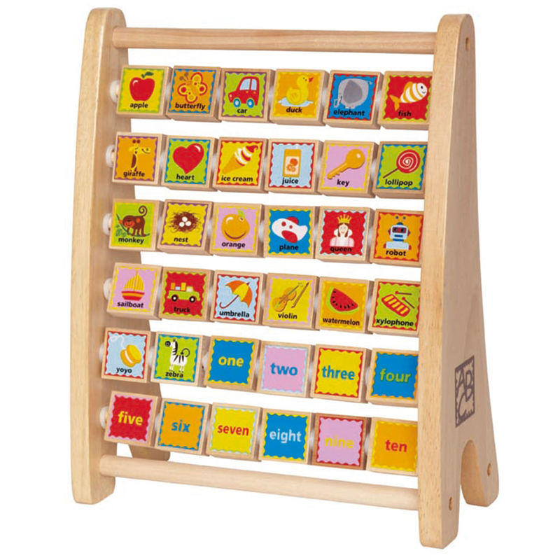 Hape - Alphabet Abacus - BambiniJO | Buy Online | Jordan