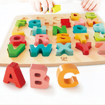 Hape - Chunky Alphabet Puzzle - BambiniJO | Buy Online | Jordan