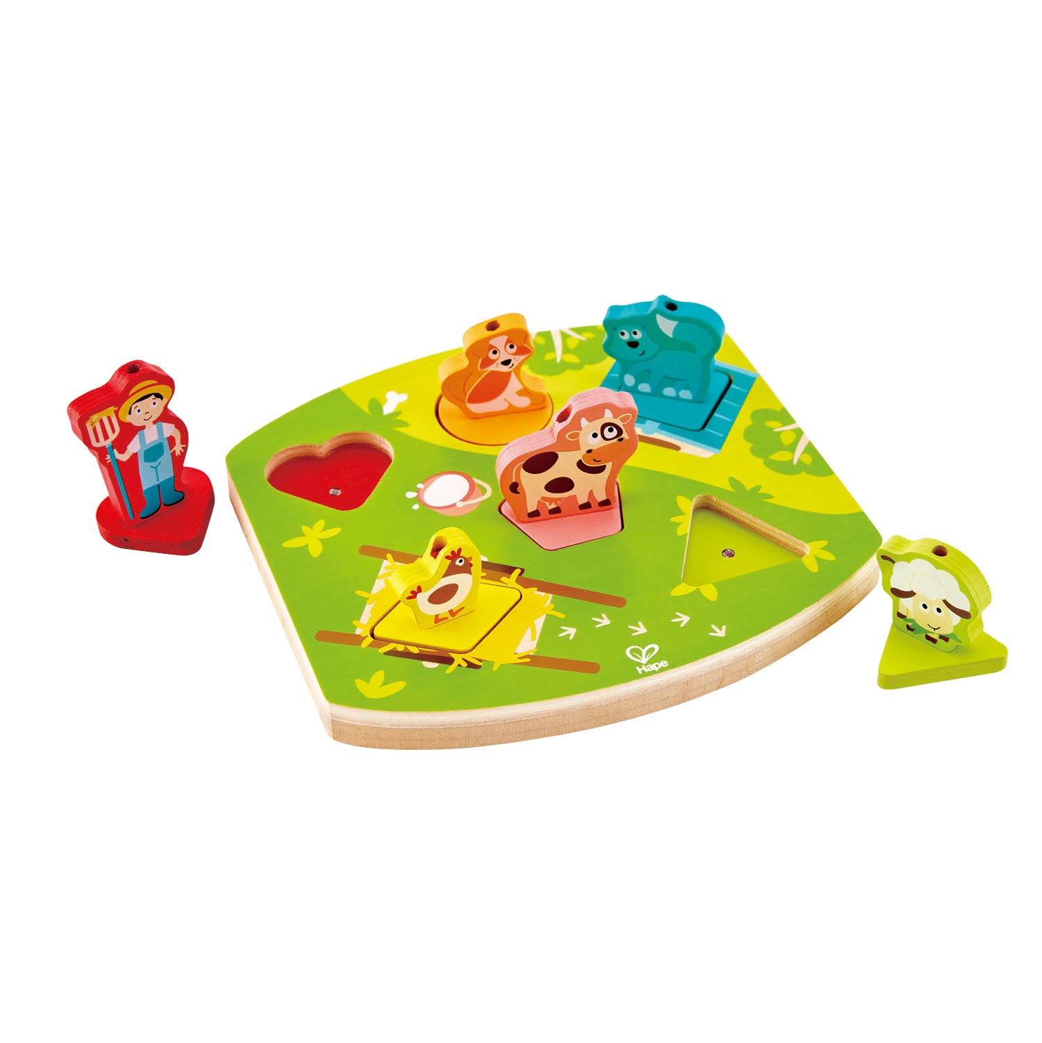 Hape - Farmyard Sound Puzzle Hape - Farmyard Sound Puzzle