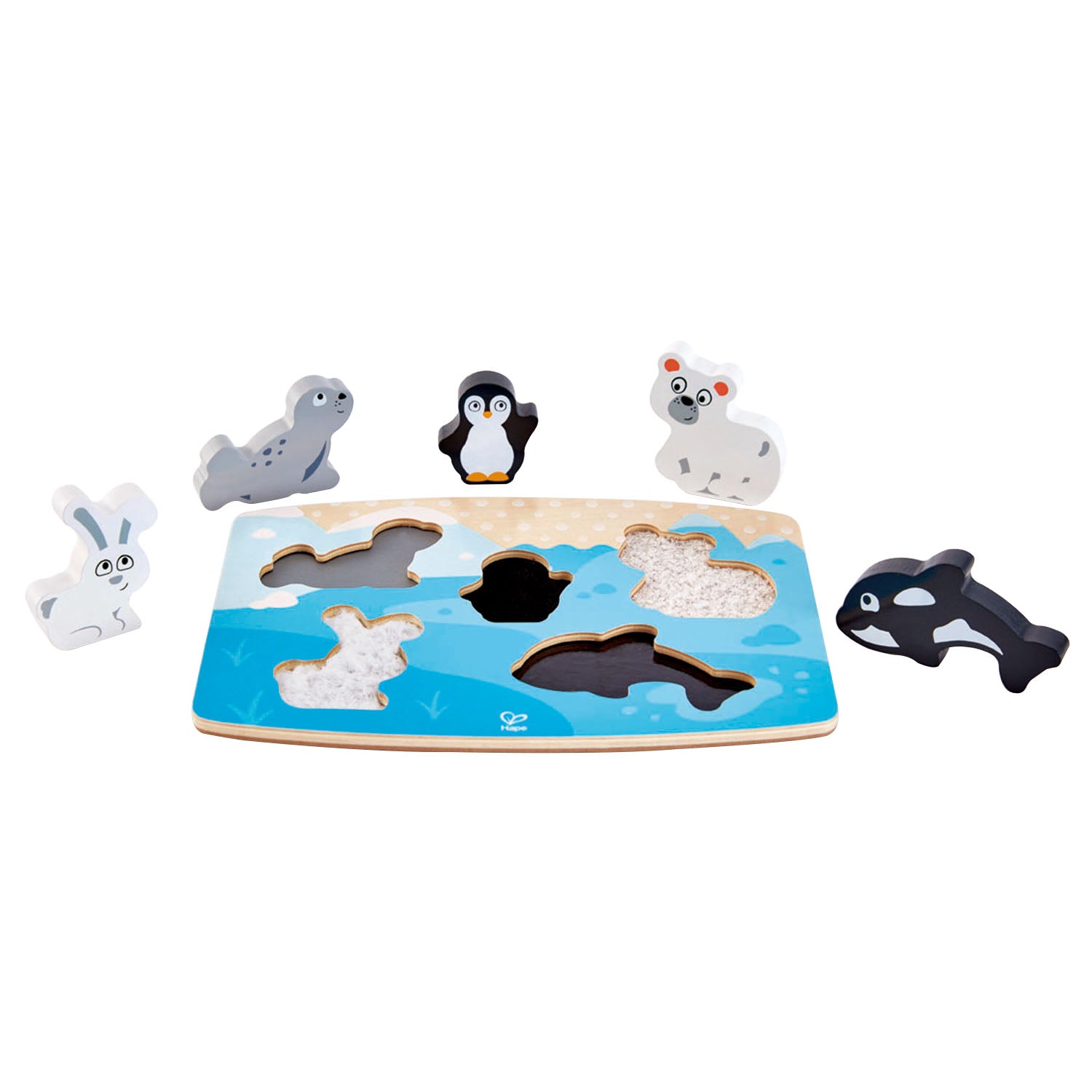 Hape - Polar Animal Tactile Puzzle - BambiniJO | Buy Online | Jordan