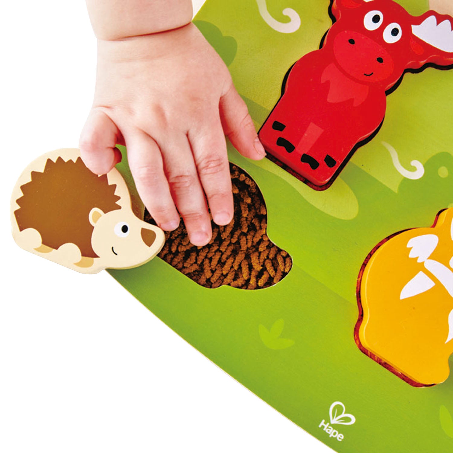 Hape - Forest Animal Tactile Puzzle - BambiniJO | Buy Online | Jordan