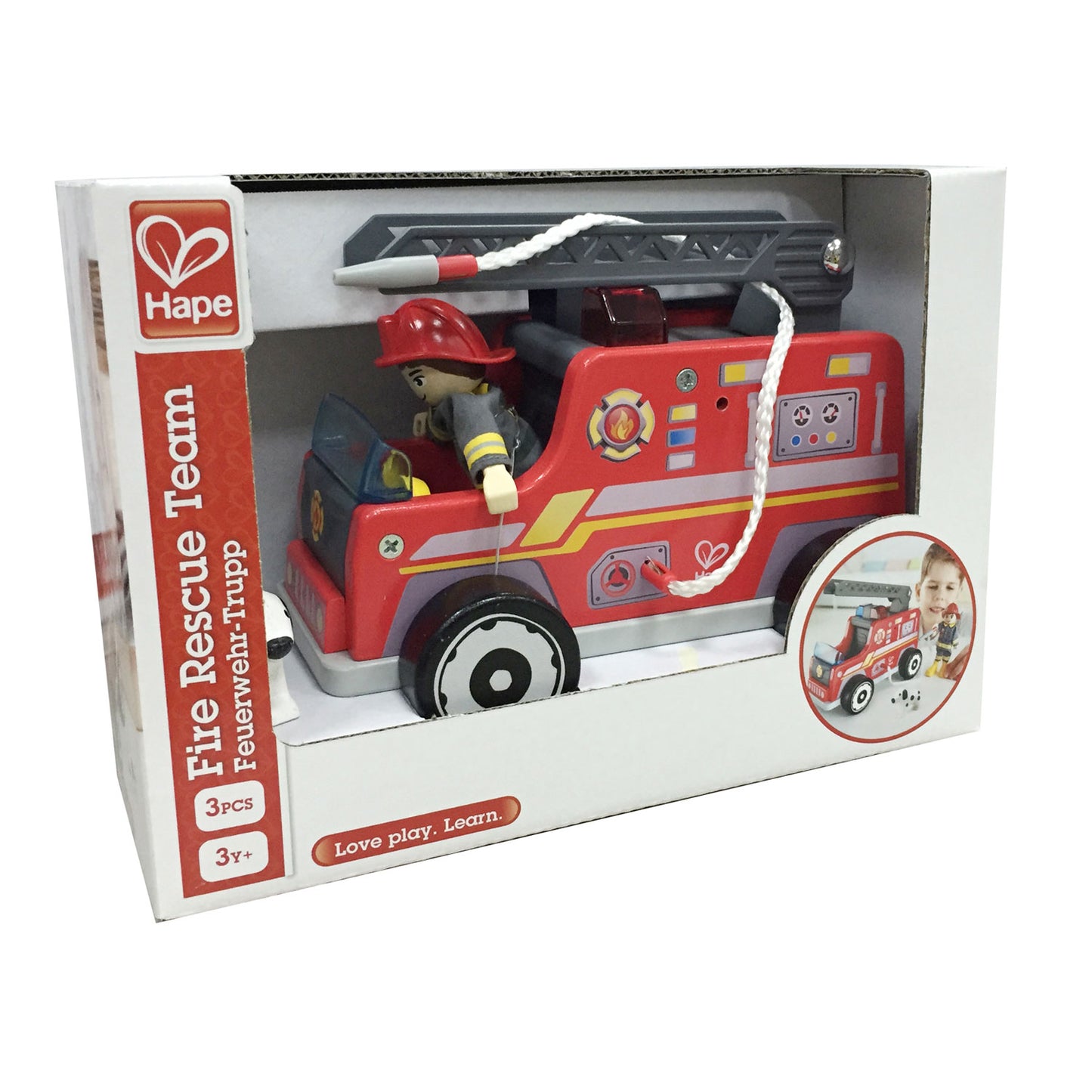 Hape - Fire Rescue Team - BambiniJO | Buy Online | Jordan