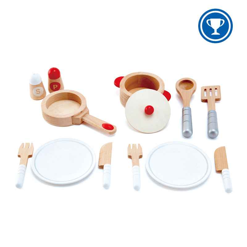 Hape - Cook & Serve Set Hape - Cook & Serve Set