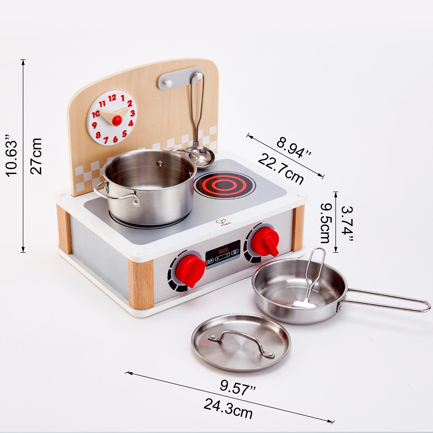 Hape - 2-in-1 Kitchen & Grill Set Hape - 2-in-1 Kitchen & Grill Set