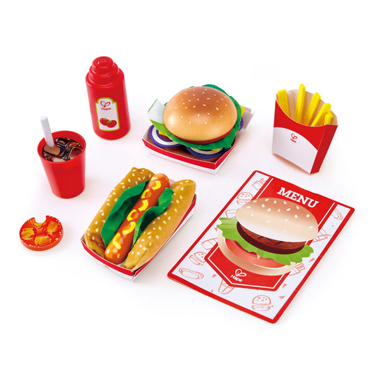 Hape - Fast Food Set - BambiniJO | Buy Online | Jordan