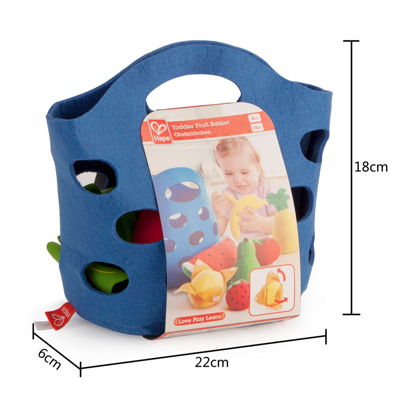 Hape - Toddler Fruit Basket - BambiniJO | Buy Online | Jordan