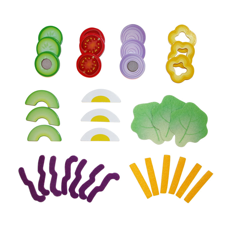Hape - Healthy Salad Playset - BambiniJO | Buy Online | Jordan