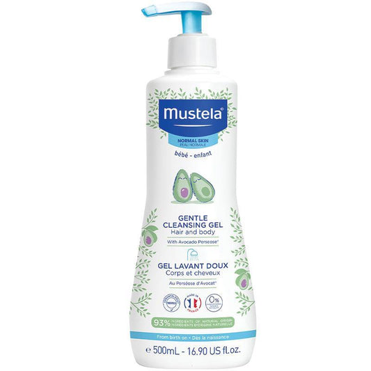 Mustela Gentle Cleansing Gel Hair & Body 500ml — BambiniJO Jordan