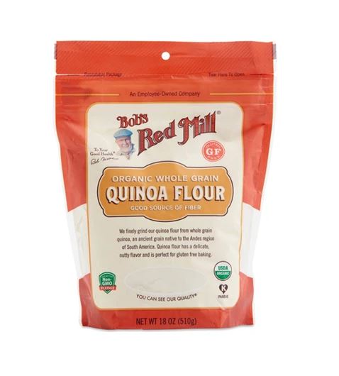 ORGANIC GLUTEN FREE QUINOA FLOUR (510G) ORGANIC GLUTEN FREE QUINOA FLOUR (510G)