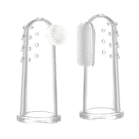 Marcus & Marcus Silicone Finger Toothbrush and Gum Massager Set | 0+ — BambiniJO Jordan