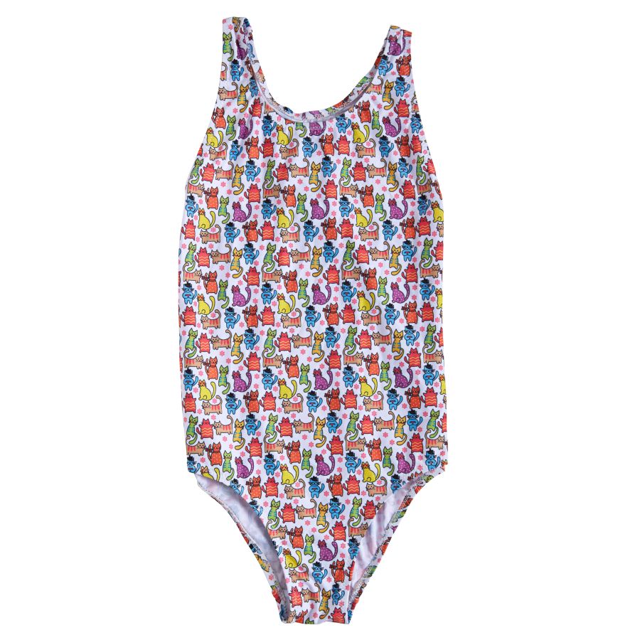 Slipstop Swimsuit - Funny Cats Slipstop Swimsuit - Funny Cats