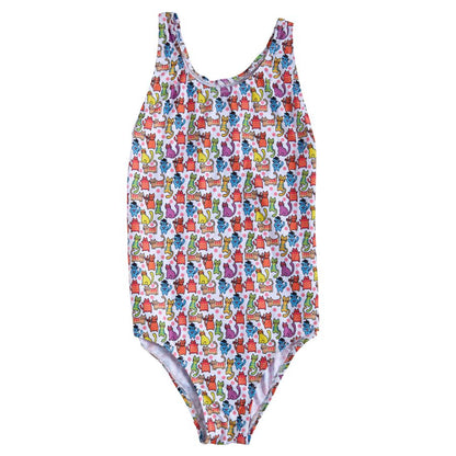 Slipstop Swimsuit - Funny Cats - BambiniJO
