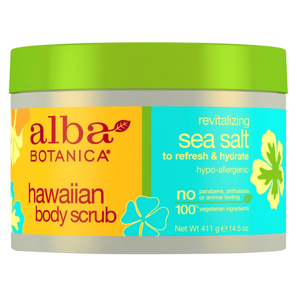 Alba Botanica - SEA SALT BODY SCRUB (411G) - BambiniJO