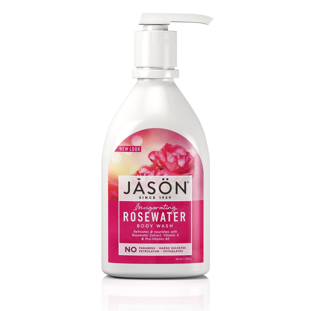 JASON Invigorating Rosewater Body Wash (887ML) - BambiniJO | Buy Online | Jordan