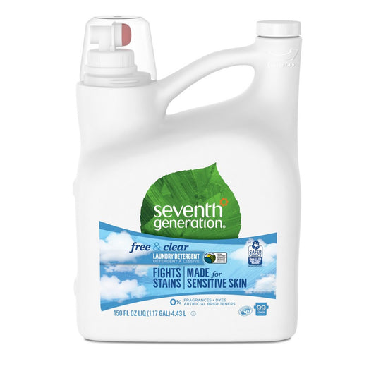 NATURAL LAUNDRY DETERGENT FREE & CLEAR (4.43L) For Sensitive Skin - BambiniJO | Buy Online | Jordan