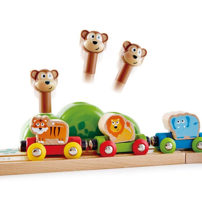 Hape - Music & Monkeys Railway - BambiniJO | Buy Online | Jordan
