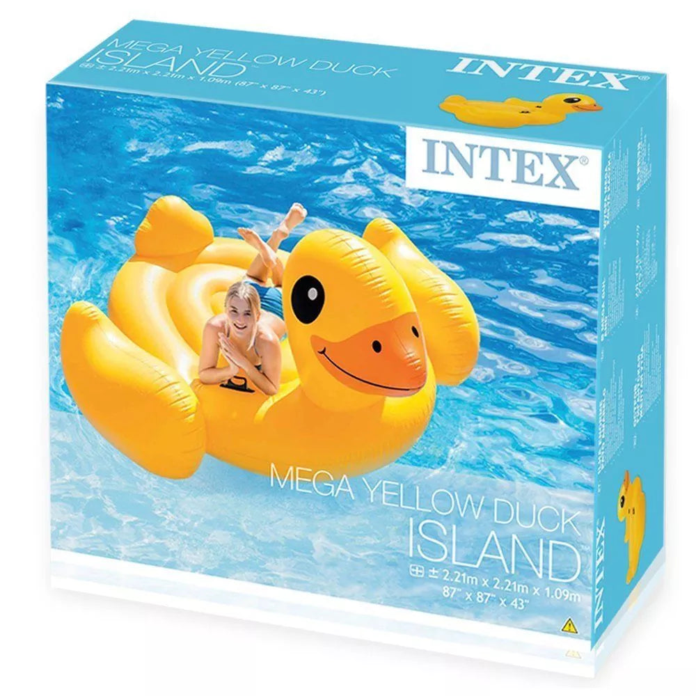 Intex - Mega Yellow Duck Island - BambiniJO | Buy Online | Jordan