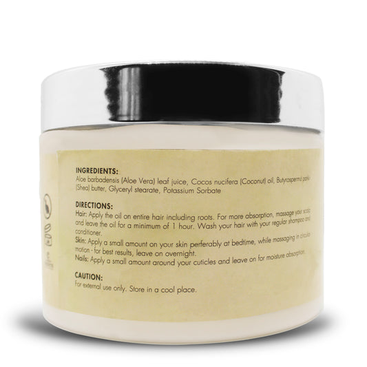 Skin, Hair & Nails Oil Treatment - ALOE ME SOME COCONUT - 350g — BambiniJO Jordan