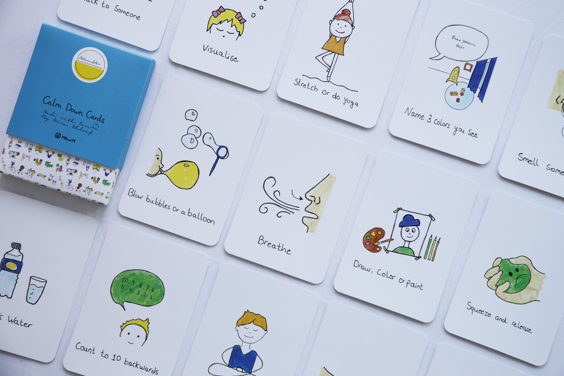 Calm Down Cards Calm Down Cards