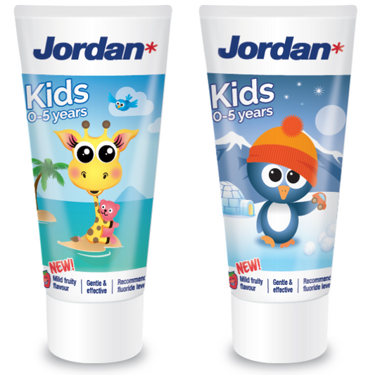 Jordan Kids Toothpaste 50ml For Milk Teeth 0-5Y — BambiniJO Jordan