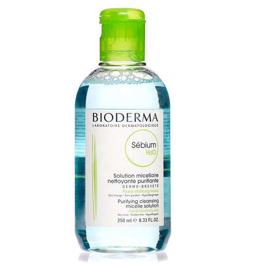 Bioderma - SEBIUM H2O 250ml | Makeup remover and face cleansing for acne prone skin - BambiniJO | Buy Online | Jordan