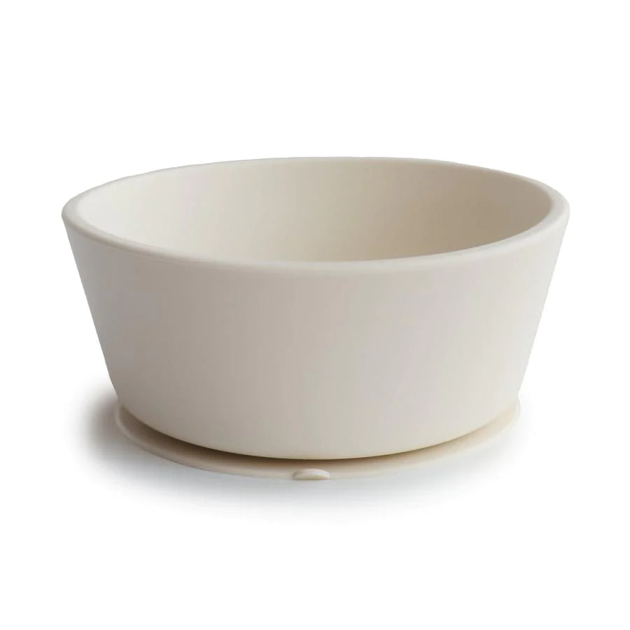 MUSHIE - Silicone Suction Bowl | Ivory MUSHIE - Silicone Suction Bowl | Ivory