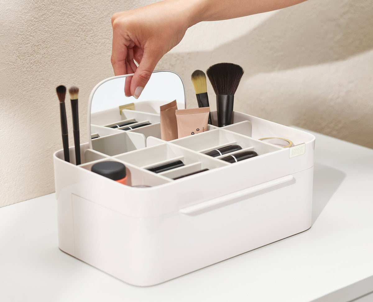 Joseph Joseph - Viva Large Cosmetic Organiser with Removable Mirror Joseph Joseph - Viva Large Cosmetic Organiser with Removable Mirror