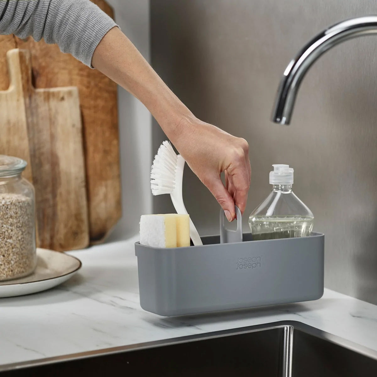 Joseph Joseph - DoorStore™ In-cupboard Sink Tidy Joseph Joseph - DoorStore™ In-cupboard Sink Tidy