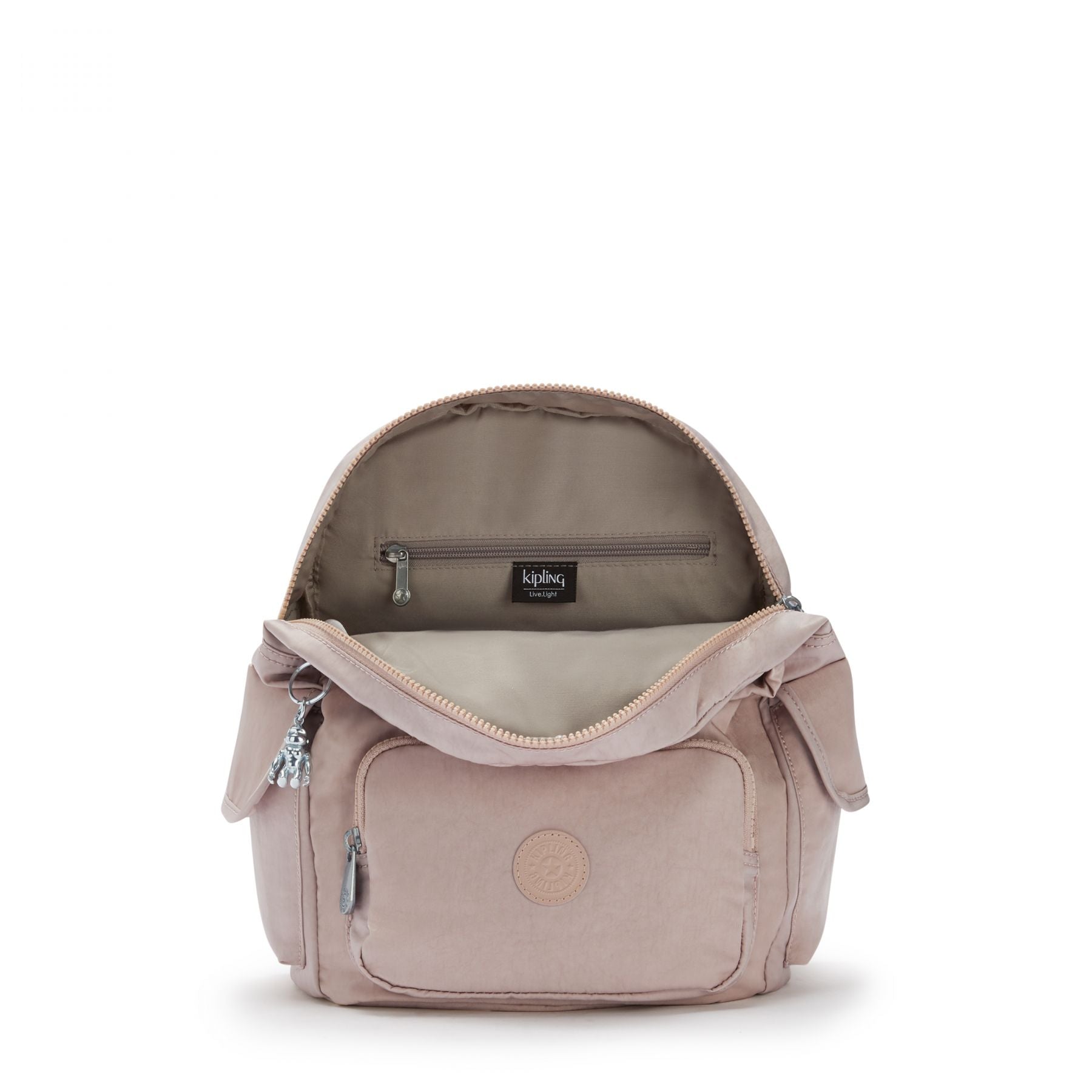 CITY Small Backpack Grey Mild Rose CITY Small Backpack Grey Mild Rose