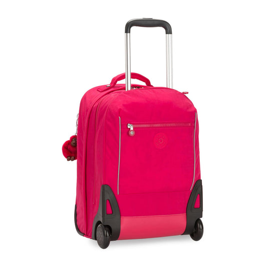 SARI Kids' Large Wheeled Backpack with Laptop Compartment True Pink — BambiniJO Jordan