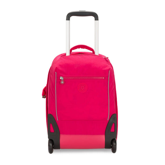 SARI Kids' Large Wheeled Backpack with Laptop Compartment True Pink - BambiniJO | Buy Online | Jordan