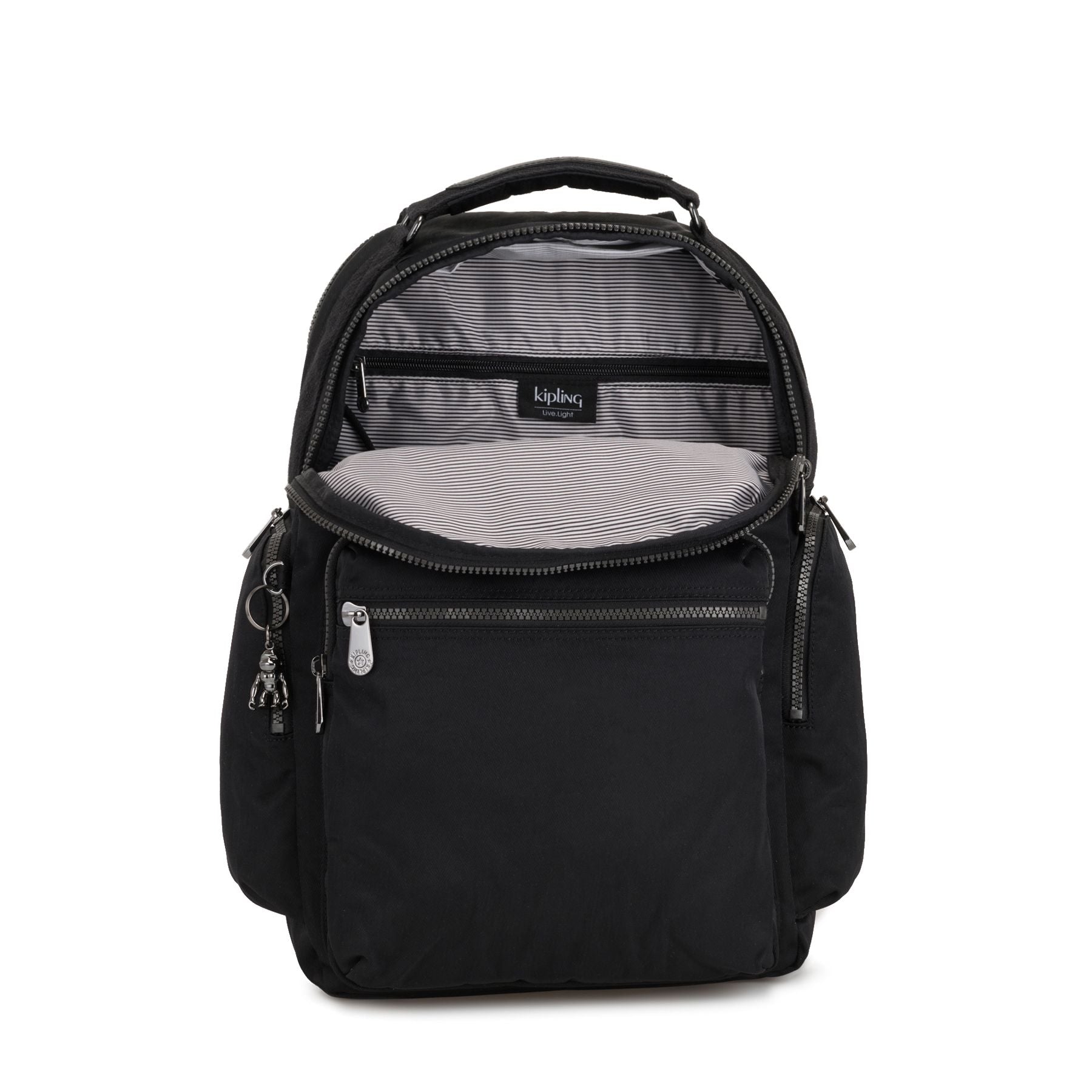 OSHO Large backpack with organizational pockets Rich Black OSHO Large backpack with organizational pockets Rich Black