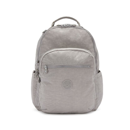 SEOUL Large backpack with Laptop Protection Grey Gris - BambiniJO | Buy Online | Jordan