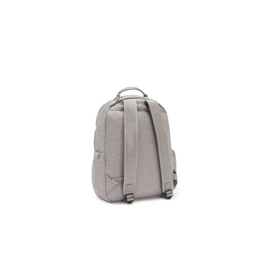 SEOUL Large backpack with Laptop Protection Grey Gris — BambiniJO Jordan