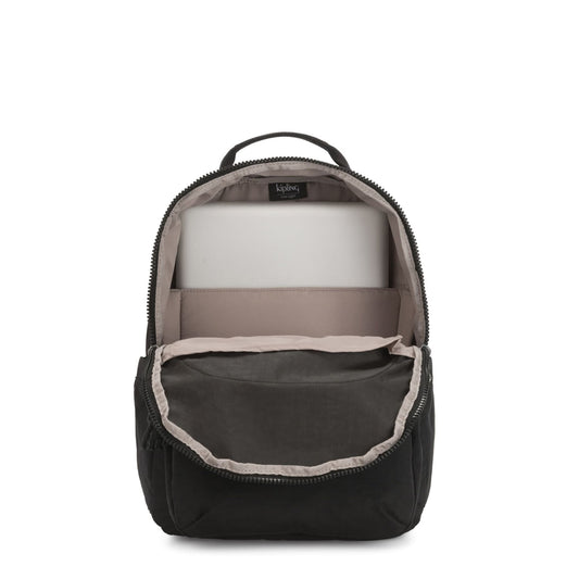 SEOUL Large backpack with Laptop Protection Black Noir — BambiniJO Jordan