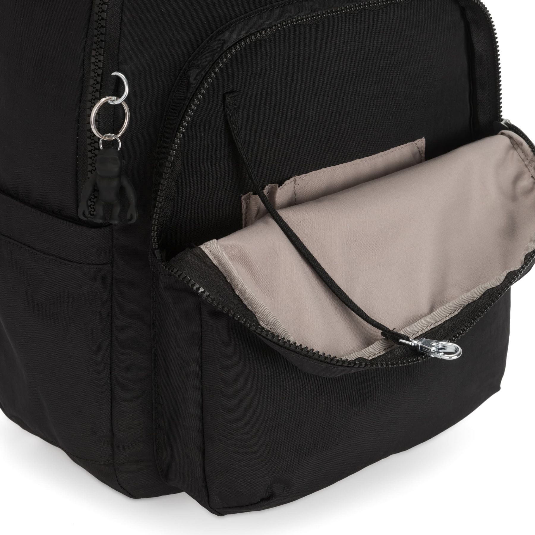 SEOUL Large backpack with Laptop Protection Black Noir SEOUL Large backpack with Laptop Protection Black Noir