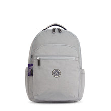 Load image into Gallery viewer, SEOUL Large backpack with Laptop Protection Grey Ripstop - BambiniJO | Buy Online | Jordan