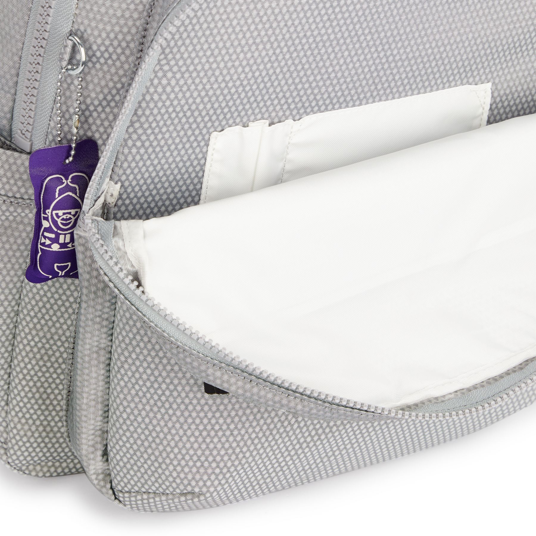 SEOUL Large backpack with Laptop Protection Grey Ripstop SEOUL Large backpack with Laptop Protection Grey Ripstop