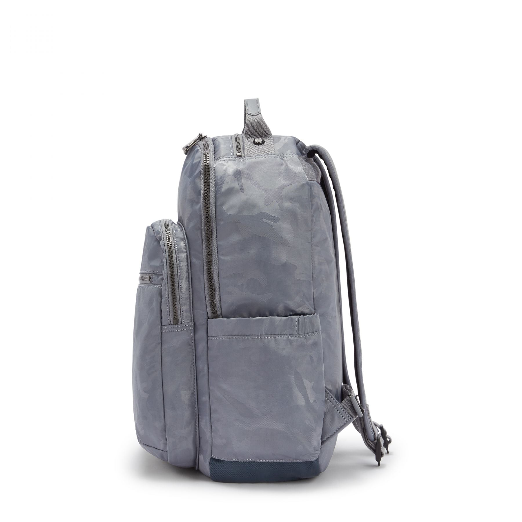 SEOUL Large backpack with Laptop Protection Grey Camo Jacquard SEOUL Large backpack with Laptop Protection Grey Camo Jacquard