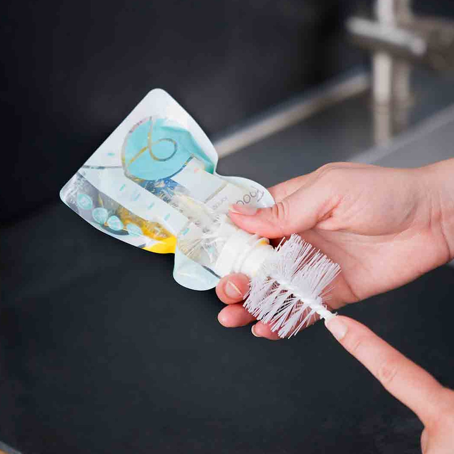 Babymoov - 15 Reusable food pouches | 150ml