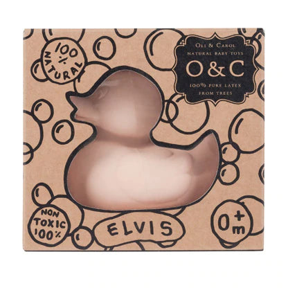 OLI & CAROL - Elvis the Duck Nude - Teether & Bath Toy - BambiniJO | Buy Online | Jordan