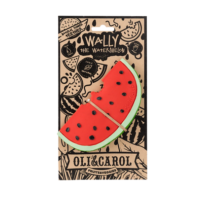 OLI & CAROL - Wally the Watermelon - Teether & Bath Toy - BambiniJO | Buy Online | Jordan