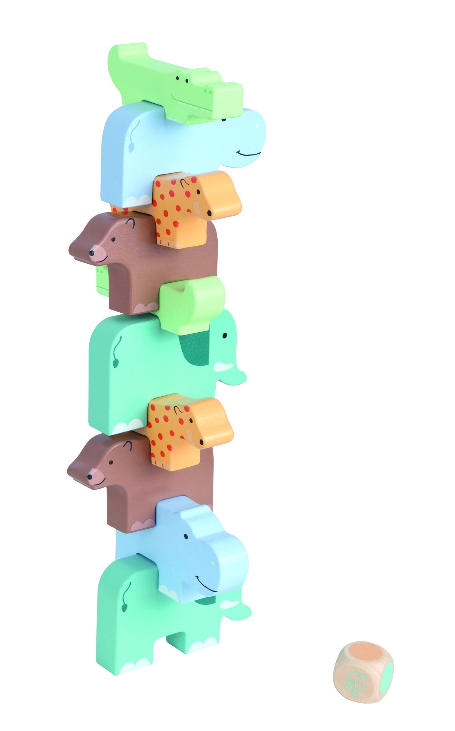 Lelin Toys -  Wild Animal Stacking | 36M+ - BambiniJO | Buy Online | Jordan