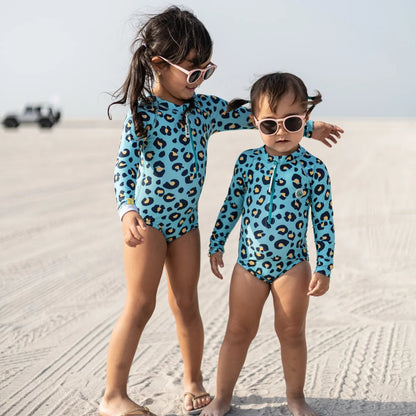 LITTLE SOL+ - Flexible Sunglasses -  Baby Blue Mirrored | 3-10 Y - BambiniJO | Buy Online | Jordan