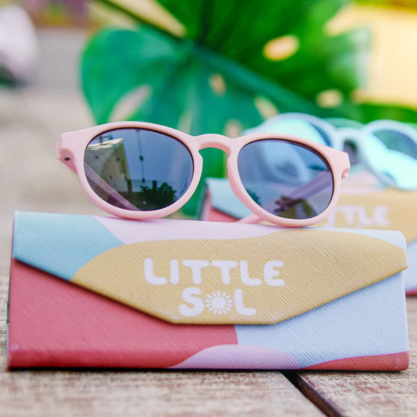 LITTLE SOL+ - Flexible Sunglasses - Matte Black Mirrored | 3-10 Y - BambiniJO | Buy Online | Jordan